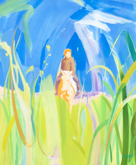 최경선 - 허밍(humming), Oil on canvas, 72.8 X 60.4(20호), 2023